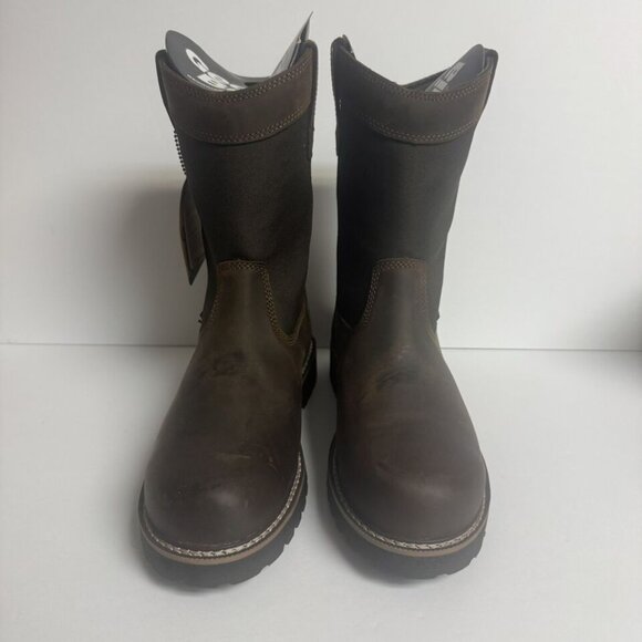 Georgia Boot Men's Core 37 Waterproof Work Boot Brown Size 10.5M - Picture 3 of 7